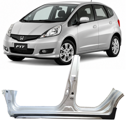 Soleira Esquerda Fit 2009 2010 2011 2012 2013 2014 Prata