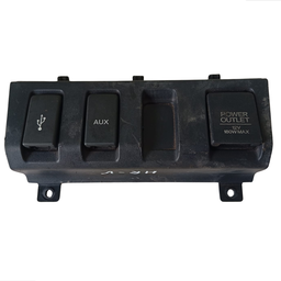 Moldura Painel Usb Acendedor 12V Honda Hrv 2015 a 2018 