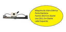 Máquina de Vidro Parta Dianteira Esq Uno 11/ Fiorino 14/ Ele