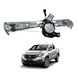 Máquina de Vidro Porta Dianteira Dir Mobi 17/ Strada 20/ Elé