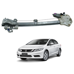 Máquina de Vidro Porta Traseira Esquerda Civic G9 2012/2016
