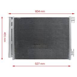 CONDENSADOR AR CONDICIONADO NISSAN KICKS 17>> (MAHLE)