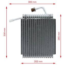 EVAPORADOR AR CONDICIONADO FORD F250 F350 F4000 99 ATÉ 09