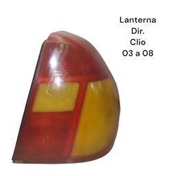 Lanterna Traseira Direita Clio Sedan 2000 a 2003