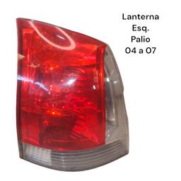 Lanterna Traseira Esquerda Palio G3 2004 a 2017 Bicolor