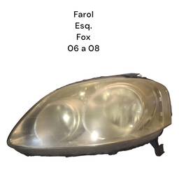 Farol Esquerdo Fox Space 2006 a 2010 Foco Duplo