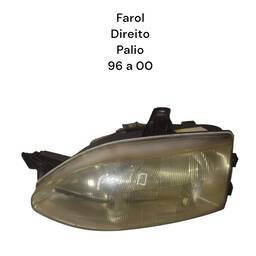 Farol Esquerdo Palio Strada Siena 1996 a 2000 Simples