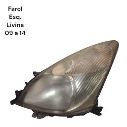 Farol Esquerdo Nissan Livina 2010 a 2014 Original 