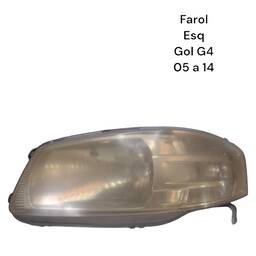 Farol Esquerdo Gol Saveiro Parati G4 Cromado