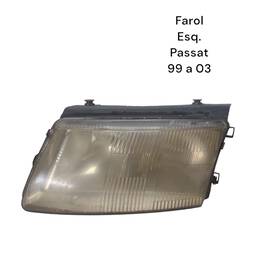 Farol Esquerdo Passat 1998 a 2000