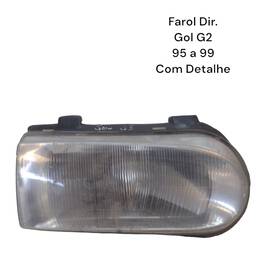 Farol Direito Gol Saveiro Parati Bola com Detalhe