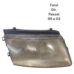 Farol Direito Passat 1998 a 2000
