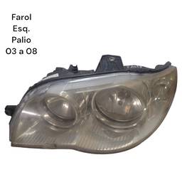 Farol Esquerdo Palio G3 04/17 Strada Siena 05/12 Com Det 