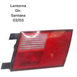 Lanterna Traseira Direita Santana 1998 a 2006 Mala