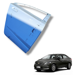 Porta Traseira Direita Onix Prisma 13 14 a 2020 C/DETALHE