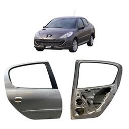 Porta Traseira Direita Peugeot 206 207 Passion
