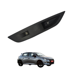 Botão Comando Vidro Peugeot 208 2021 a 2024 Traseiro Direito