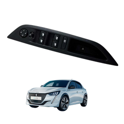 Botão Comando Vidro Peugeot 208 2021 2024 Dianteiro Esquerdo