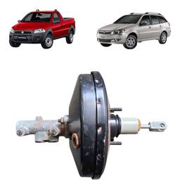 SERVO FREIO HIDROVÁCUO ORIGINA FIAT PALIO WEEK STRADA WORK