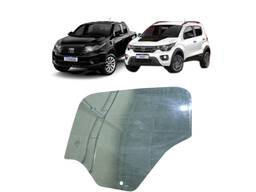 VIDRO PORTA TRASEIRA ESQUERDA ORIGINAL FIAT MOBI NOVA STRADA