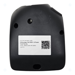 MOLDURA COLUNA DIREÇÃO INFERIOR VW GOL G3 1999 A 2005