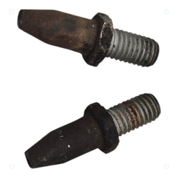 Par parafuso pino guia de roda Fiat