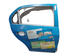 Porta Traseira Direita Gol Voyage G5 G6 G7 G8