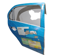 PORTA TRASEIRA DIREITA GOL VOYAGE G5 G6 G7 G8