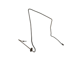 Cano Tubo Freio Traseiro Passat Alemão 1994 1995 1996