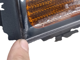 FAROL ESQUERDO TUCSON 2005 A 2017 FUMÊ C/DETALHES