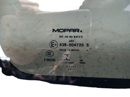 VIDRO LATERAL TRASEIRO ESQUERDO FREEMONT JOURNEY 2009 A 2018