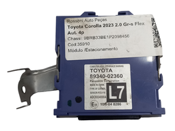  MODULO SENSOR ESTACIONAMENTO COROLLA 2020/ CROSS 8934002360