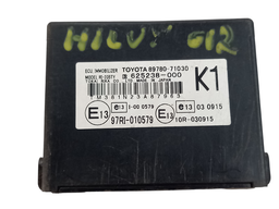 MODULO IMOBILIZADOR HILUX SW4 COD.8978071030
