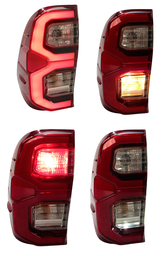 LANTERNA TRASEIRA ESQUERDA HILUX 2016 2017 2018/.. C/ LED