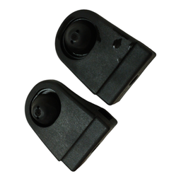 Par Suporte Coxim Radiador Citroen C4 2.0 2007 a 2013