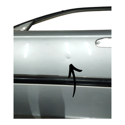 PORTA DIANTEIRA ESQUERDA CIVIC 1996 A 2000 CINZA