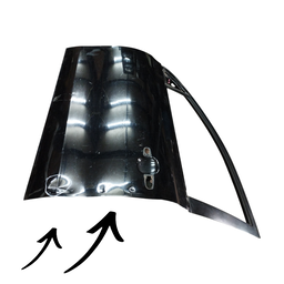 PORTA DIANTEIRA ESQUERDA HYUNDAI I30 2010 A 2012 C/ DETALHE