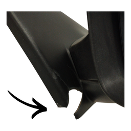 RETROVISOR DIREITO MEGANE 2007 A 2013 COM DETALHE