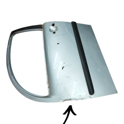 PORTA DIANTEIRA ESQUERDA CITROEN C3 2003 A 2012