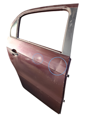 PORTA TRASEIRA DIREITA GOL VOYAGE G5 G6 G7 G8 C/DETALHE