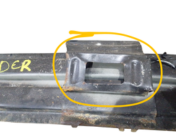 ALMA LAMINA PARACHOQUE DIANTEIRO OUTLANDER 2014/2022 DETALHE