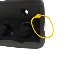 COMANDO AR CONDICIONADO TRASEIRO PAJERO FULL 2001 A 2007 