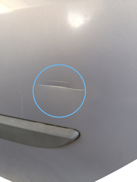 PORTA TRASEIRA ESQUERDA MEGANE SEDAN 2007 A 2011 C/DETALHE