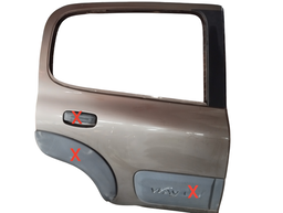 Porta Traseira Direita Uno Way 2011 a 2021 C/ Furo Moldura