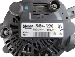ALTERNADOR COROLLA 2.0 16V 2020/ VALEO 115A