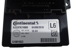 MODULO CONFORTO VIDRO FIAT TORO 1.8  2016 A 2021 A2C97674800