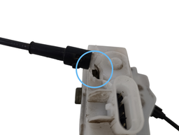 FECHADURA PORTA DIANTEIRA DIREITA MEGANE 2007/2013 C/DETALHE