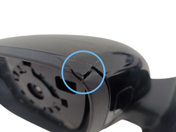 RETROVISOR ESQUERDO TRACKER 2020/ C/ PISCA C/DETALHE 