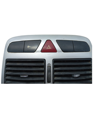 MOLDURA PAINEL CENTRAL PEUGEOT 307 2003 A 2012 9634505077