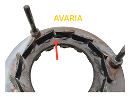 GEOMETRIA VARIAVEL TURBINA HILUX 3.0 2005 A 2015